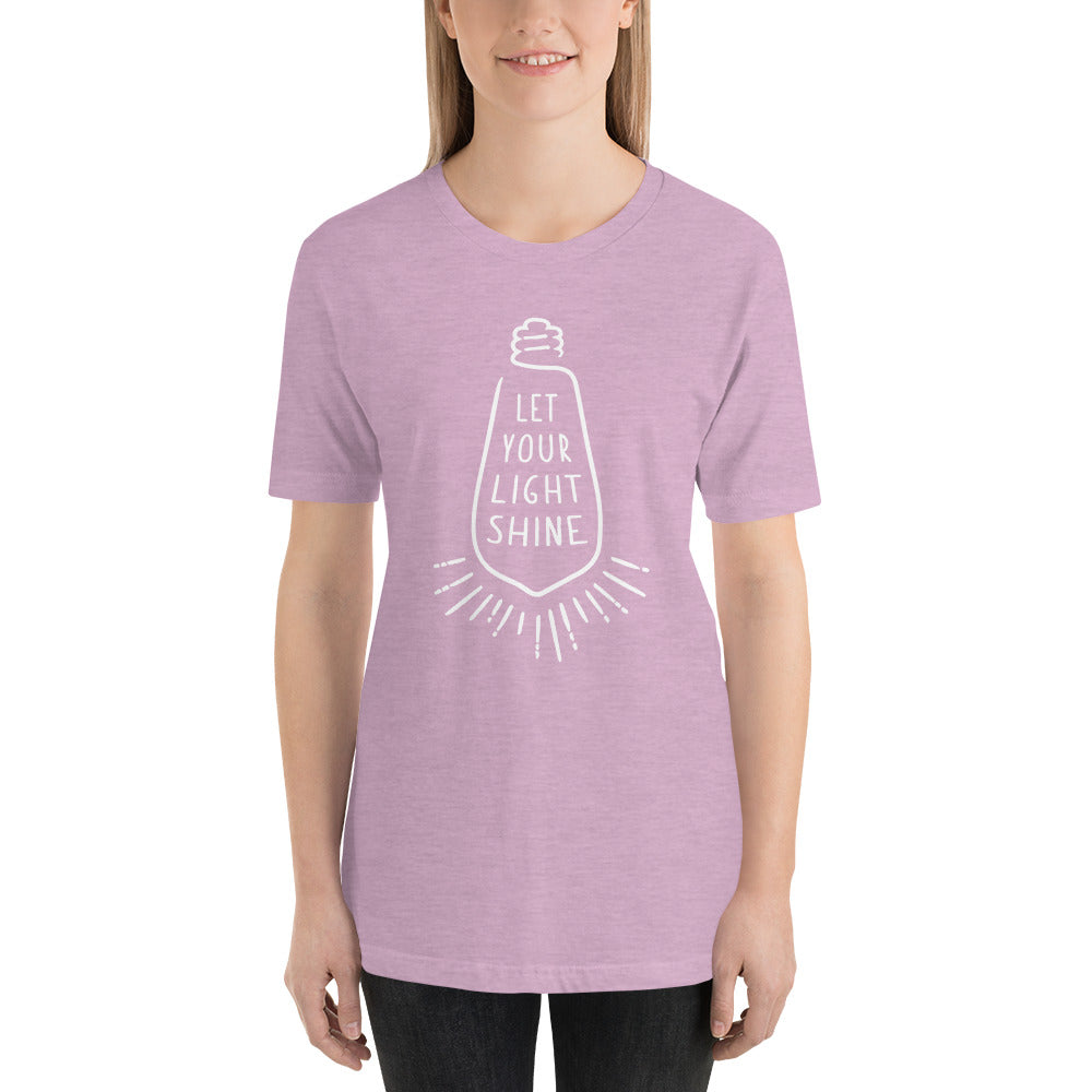 "Let Your Light Shine" Unisex T-Shirt