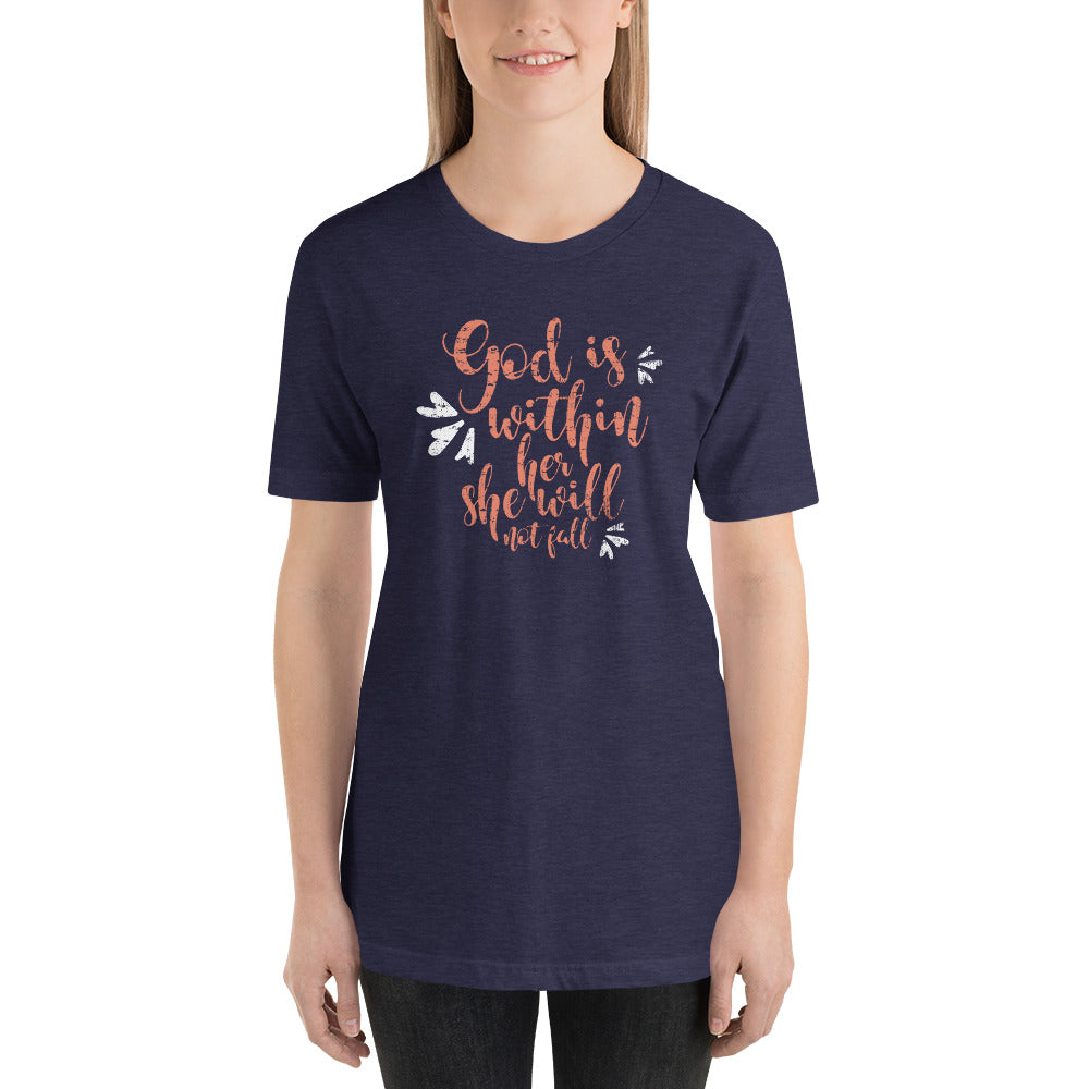 "God is with Her" Unisex T-Shirt