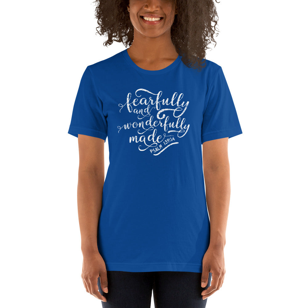 "Fearfully & Wonderfully Made" Unisex T-Shirt
