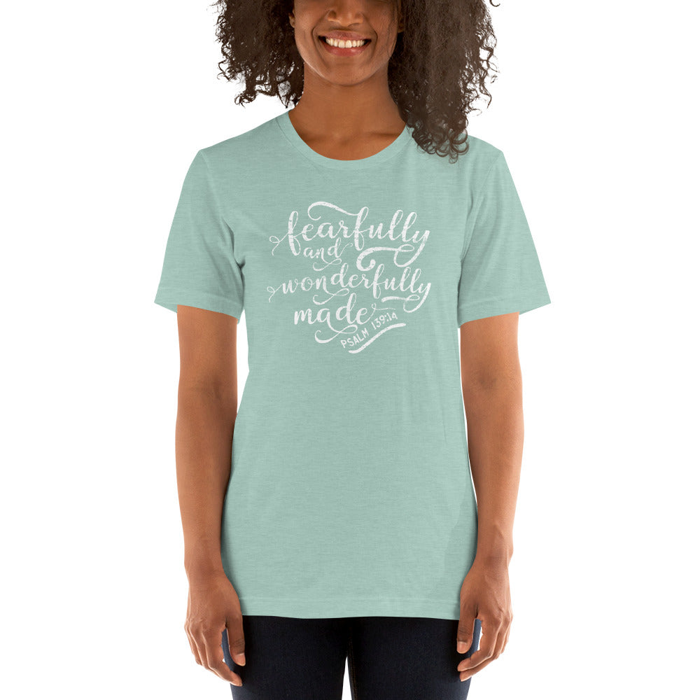 "Fearfully & Wonderfully Made" Unisex T-Shirt