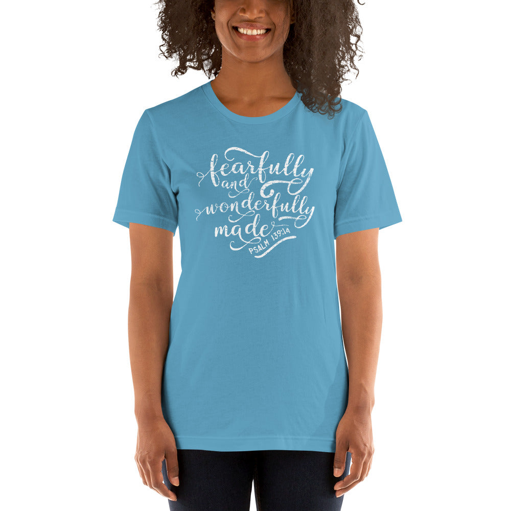 "Fearfully & Wonderfully Made" Unisex T-Shirt