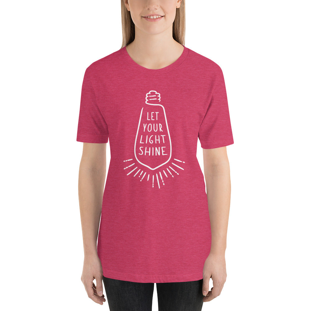 "Let Your Light Shine" Unisex T-Shirt