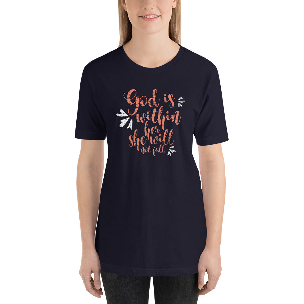 "God is with Her" Unisex T-Shirt