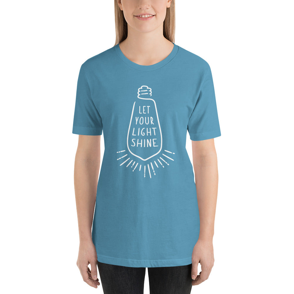 "Let Your Light Shine" Unisex T-Shirt