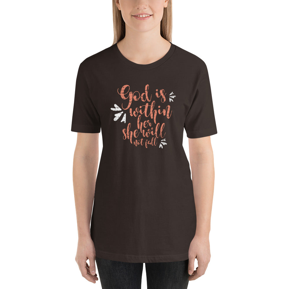 "God is with Her" Unisex T-Shirt