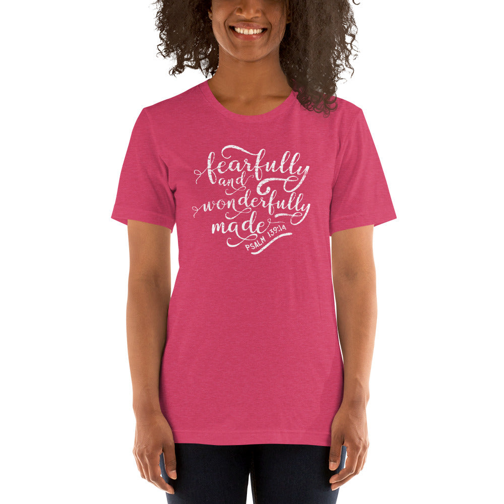 "Fearfully & Wonderfully Made" Unisex T-Shirt