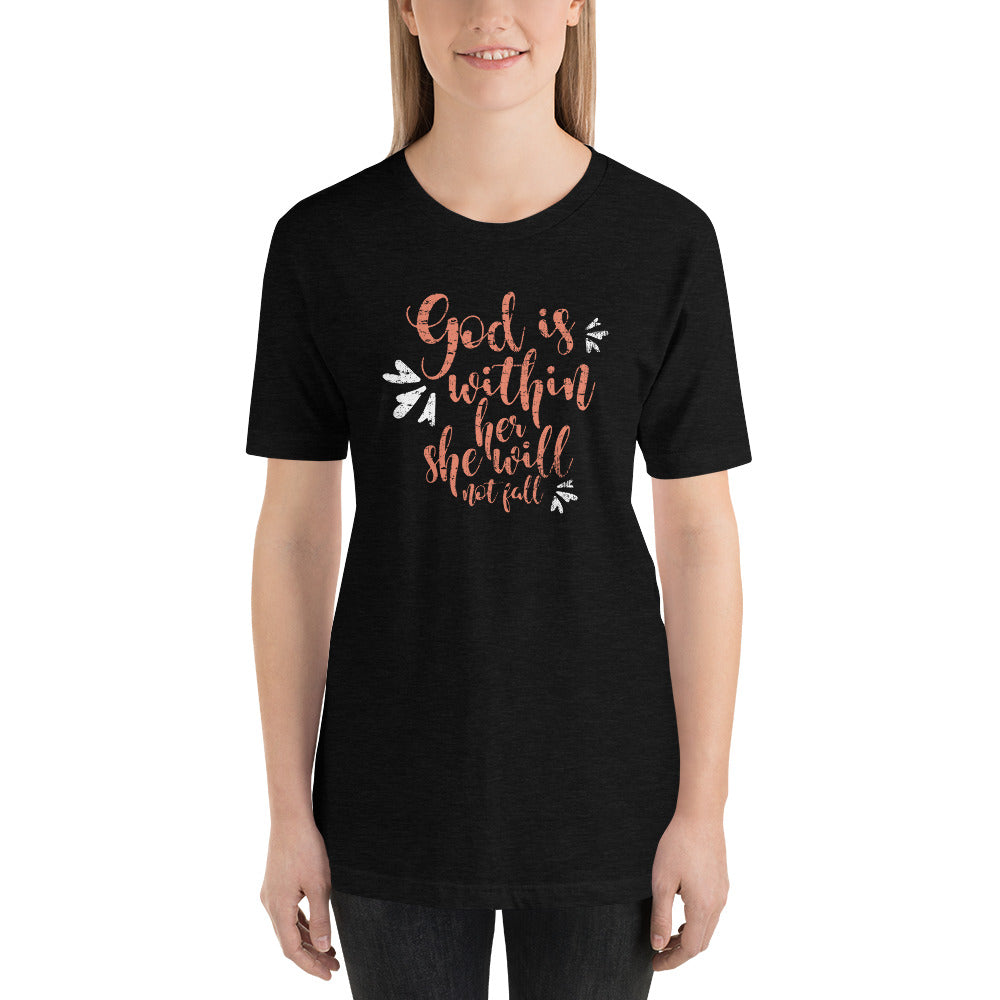 "God is with Her" Unisex T-Shirt