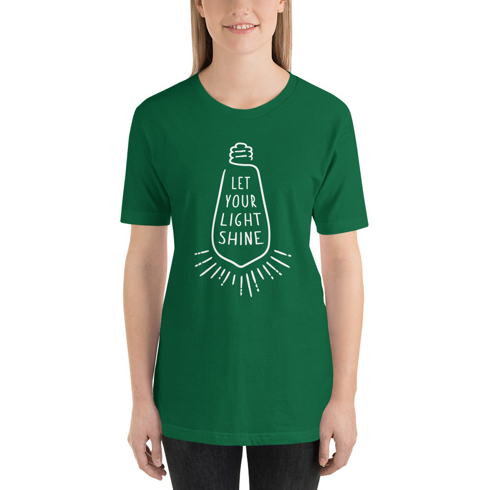 "Let Your Light Shine" Unisex T-Shirt