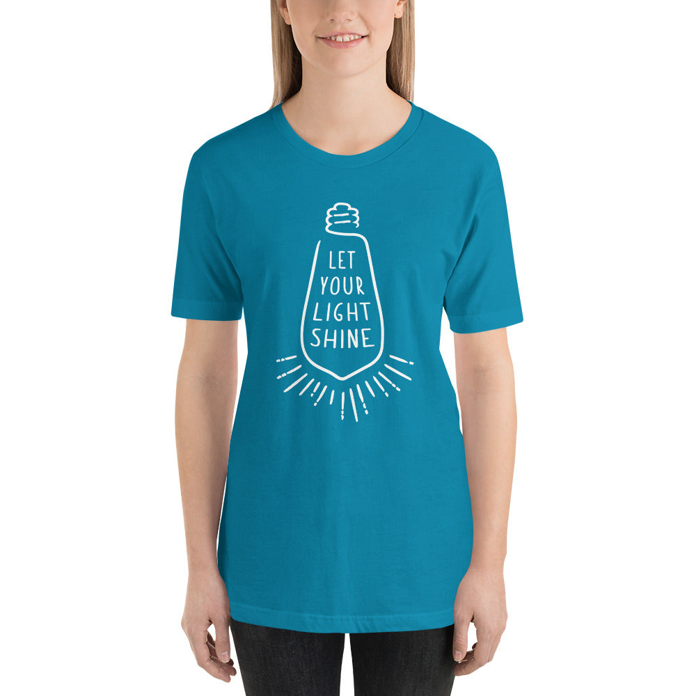 "Let Your Light Shine" Unisex T-Shirt