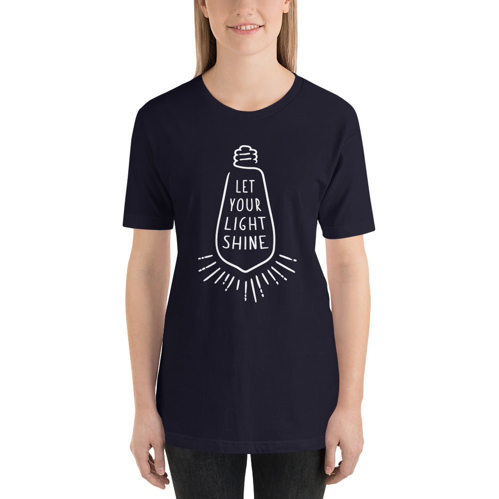 "Let Your Light Shine" Unisex T-Shirt