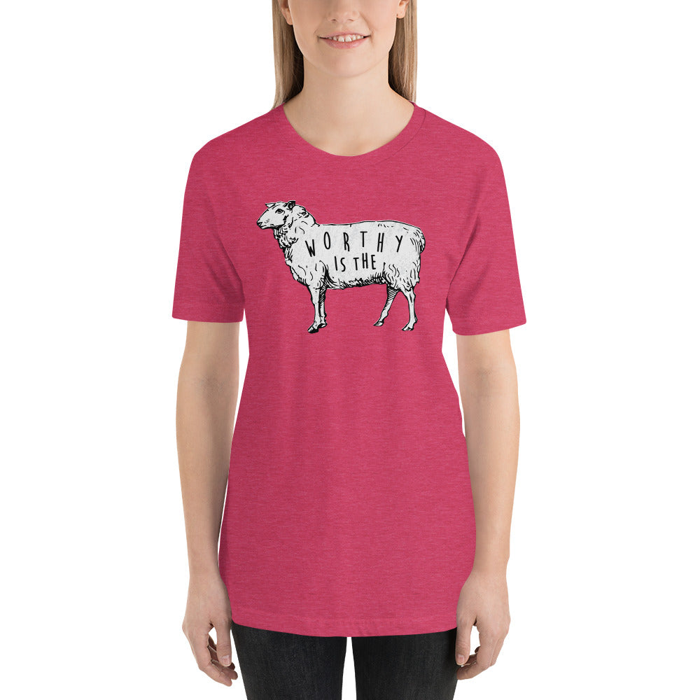 "Worthy is the Lamb" Unisex T-Shirt