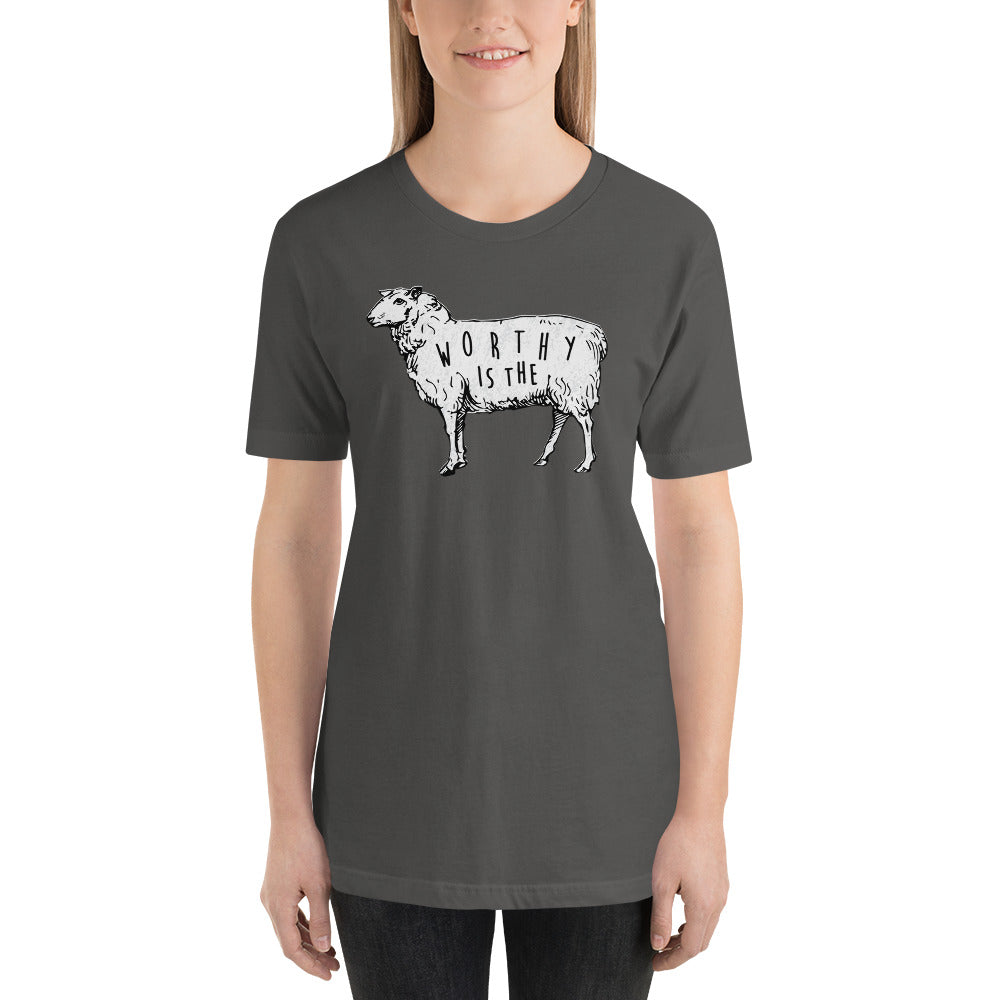 "Worthy is the Lamb" Unisex T-Shirt